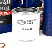Land Rover Oil Change Kit 5W-40 - Liqui Moly ERR3340