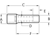 1/4" Drive 6 Point Deep Impact Metric Socket 7mm - Gearwrench 84142
