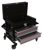 2-Drawer Rolling Mechanics Tool Box Seat - Performance Tool W85024