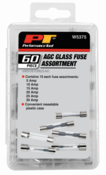 60-Piece AGC Glass Fuse Assortment - Performance Tool W5375