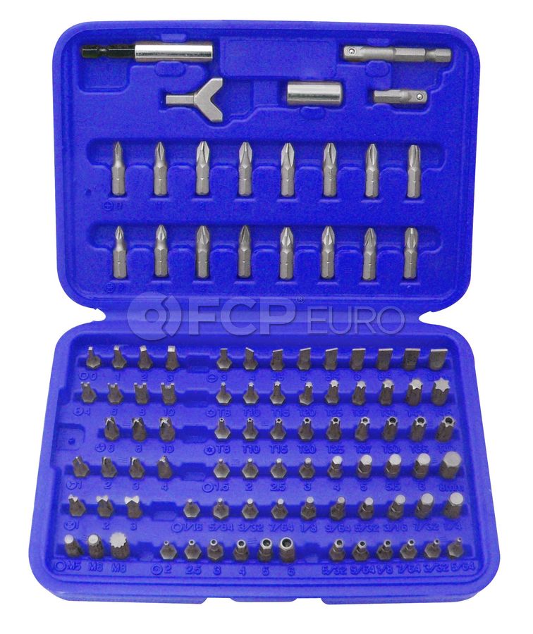 Astro Pneumatic 100 Piece Torx Screwdriver & Security Bit Set - Professional Tool Kit