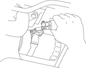 Swivel Grip Oil/Fuel Filter Wrench - Lisle 57010