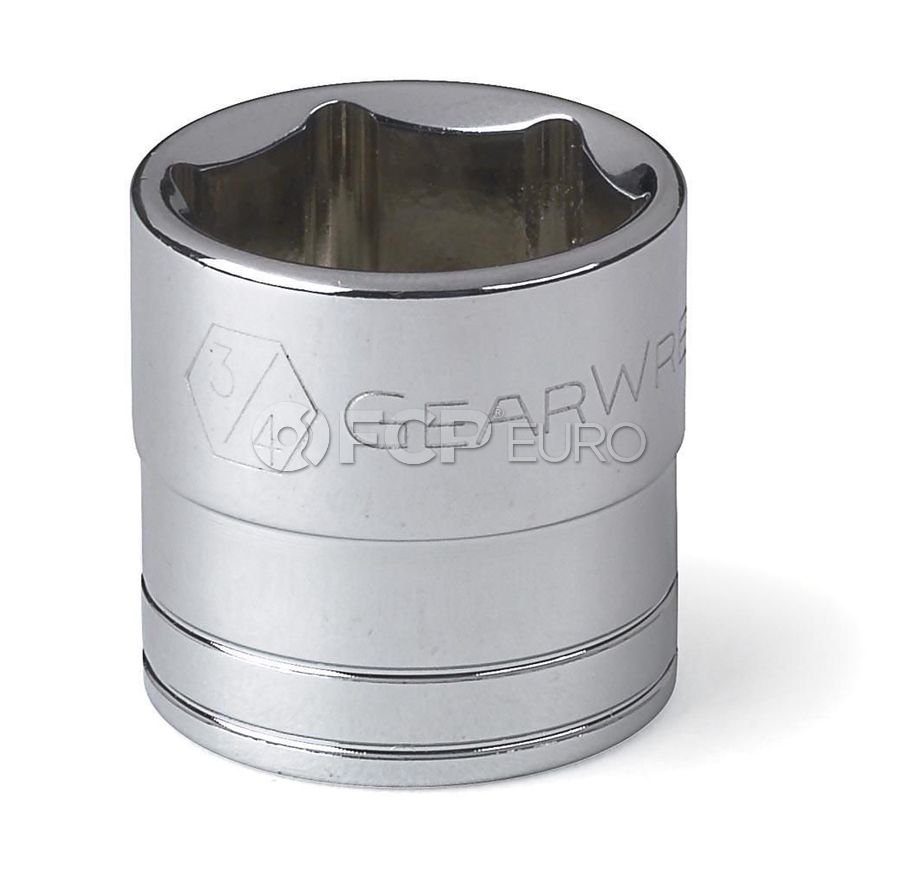 3/8" Drive 6 Point Standard SAE Socket 11/16" - Gearwrench 80357