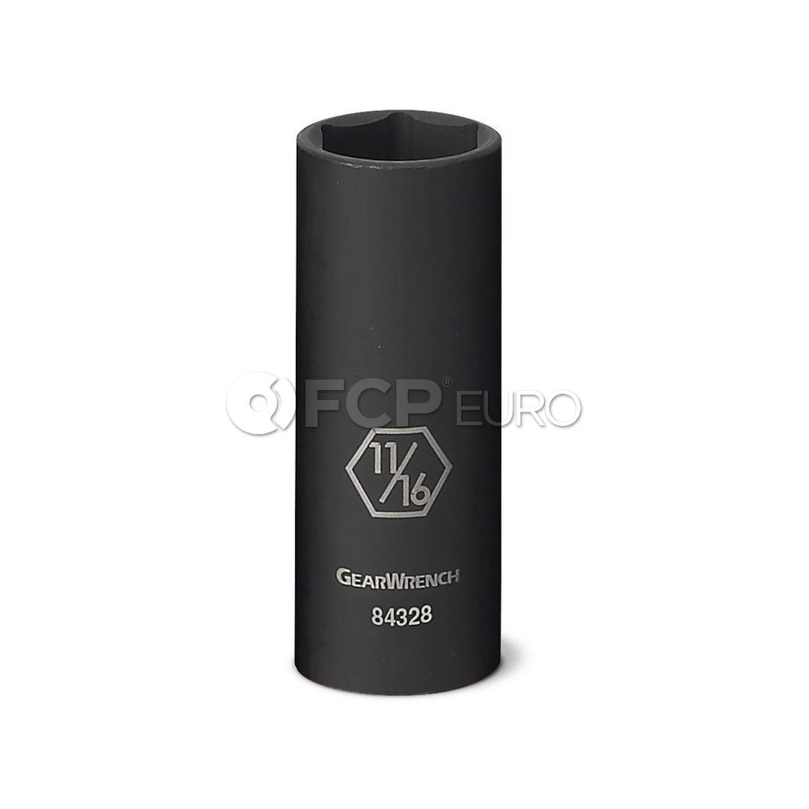 3/8" Drive 6 Point Deep Impact Metric Socket 13mm - Gearwrench 84336N