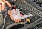Offset Funnel with Spout Cap & Lid - Lisle 18232