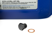 Audi Engine Oil Change Kit - Liqui Moly 04E115561HKT