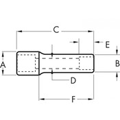 3/8" Drive 6 Point Deep SAE Socket 1/2" - Gearwrench 80367