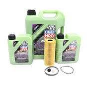 Audi Engine Oil Change Kit - Liqui Moly 06E115562AKT60