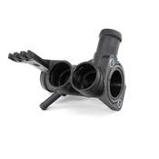 VW Coolant Hose Flange - Genuine VW 037121132E