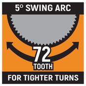 1/4" Drive 72 Tooth Gimbal Ratchet - Gearwrench 81027
