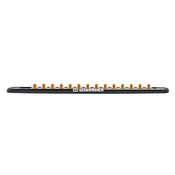 1/4" Drive Magnetic Socket Rail Includes 14 Clips - Gearwrench 83126