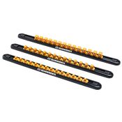 1/2" Drive Magnetic Socket Rail Includes 14 Clips - Gearwrench 83128