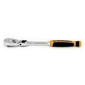 1/4" Drive 90-Tooth Dual Material Locking Flex Head Teardrop Ratchet 8" - Gearwrench 81016T