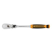 1/4" Drive 90-Tooth Dual Material Locking Flex Head Teardrop Ratchet 8" - Gearwrench 81016T