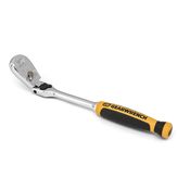 1/4" Drive 90-Tooth Dual Material Locking Flex Head Teardrop Ratchet 8" - Gearwrench 81016T