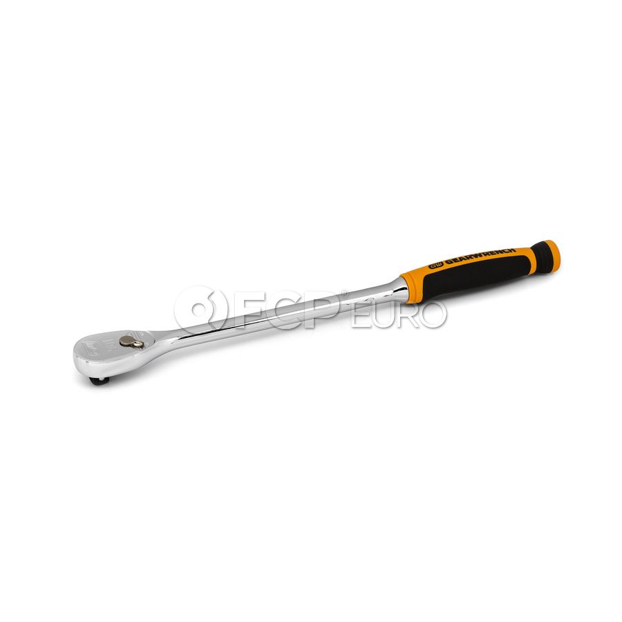 3/8" Drive 90-Tooth Long Handle Dual Material Teardrop Ratchet 13" - Gearwrench 81265T