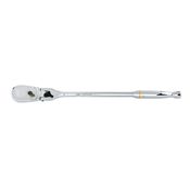 1/2" Drive 90-Tooth Locking Flex Head Teardrop Ratchet 17" - Gearwrench 81362T