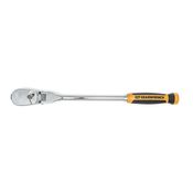 1/2" Drive 90-Tooth Dual Material Flex Head Teardrop Ratchet 17" - Gearwrench 81370T