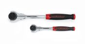 2 Pc. 1/4" & 3/8" Drive 72 Tooth Dual Material Roto Ratchet Set - Gearwrench 81223
