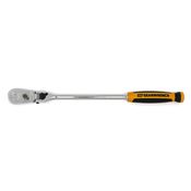 2 Pc. 1/4" & 3/8" Drive 90-Tooth Dual Material Locking Flex Head Teardrop Ratchet Set - Gearwrench 81275T