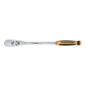3 Pc. 1/4" & 3/8" Drive 90-Tooth Dual Material Teardrop Ratchet Set - Gearwrench 81203T