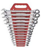 13 Pc. 12 Point Ratcheting Combination SAE Wrench Set - Gearwrench 9312