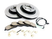Land Rover Brake Kit - Akebono SDB000614KT4
