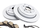 Land Rover Brake Kit - Bosch QuietCast SDB000636KT2