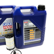 Audi Engine Oil Change Kit - Liqui Moly 079198405BKT3