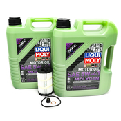 Audi Engine Oil Change Kit - Liqui Moly 079198405BKT4