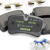 Audi Brake Pad Set - Textar 4G0698451