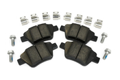 VW Brake Pad Set - Textar 5K0698451D
