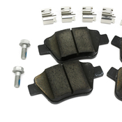 VW Brake Pad Set - Textar 5K0698451D