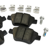 VW Brake Pad Set - Textar 5K0698451D