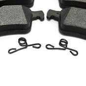 Volvo Saab Disc Brake Pad Set - Bosch QuietCast BP1095