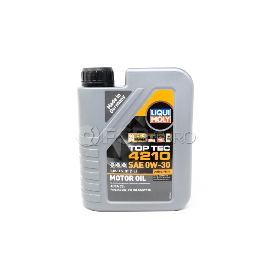 0W30 Top Tec 4210 Engine Oil (1 Liter) - Liqui Moly 22156 | FCP Euro