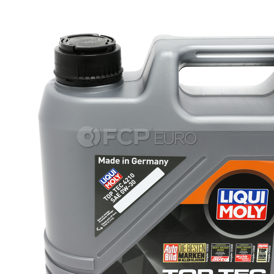 0W30 Top Tec 4210 Engine Oil (5 Liter) - Liqui Moly 22158 | FCP Euro
