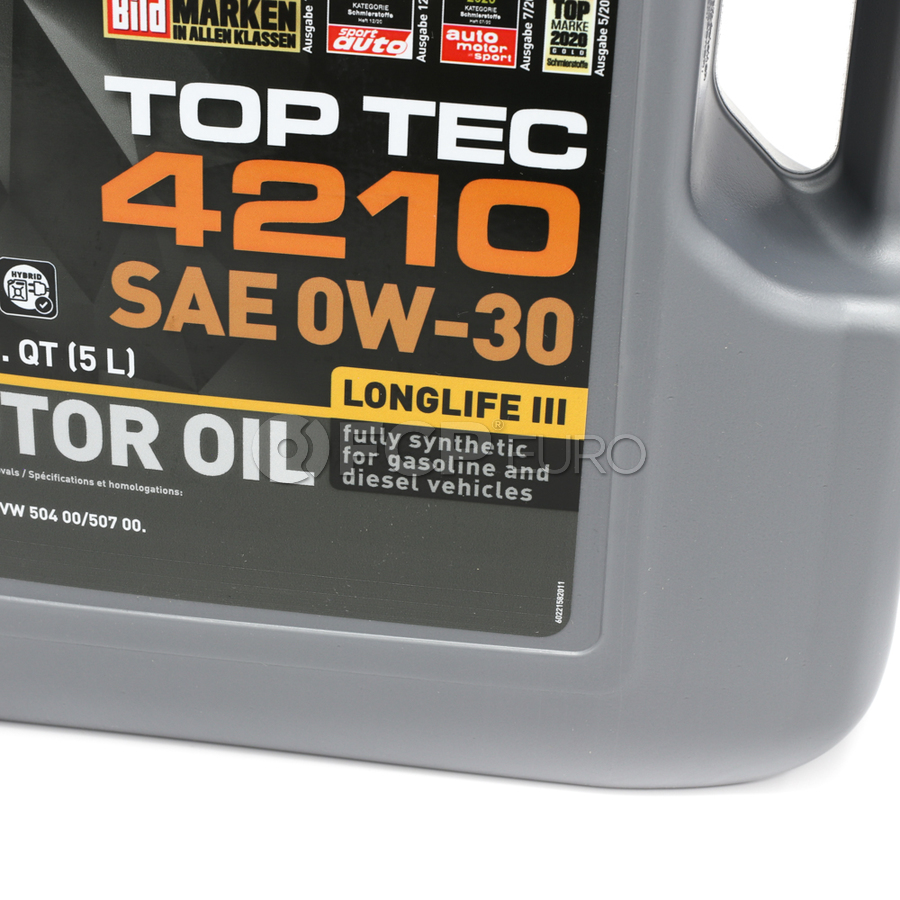 0W30 Top Tec 4210 Engine Oil (5 Liter) - Liqui Moly 22158 | FCP Euro