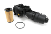 Audi VW Oil Filter Housing Kit - Vaico V103699