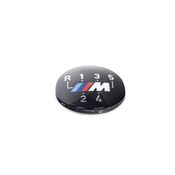 BMW Manual Transmission Shift Knob M Emblem - Genuine BMW 25111221613