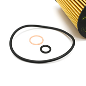 BMW Engine Oil Filter Kit - Genuine BMW 11427583220