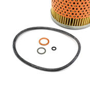 BMW Engine Oil Filter Kit - Mahle OX91D