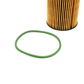 Audi VW Engine Oil Filter Kit - Mahle 057115561M