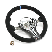 BMW M Performance Steering Wheel (Blue Center Line) - Genuine BMW 32302344147
