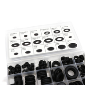 125-Piece Rubber Grommet Assortment - Performance Tool W5214
