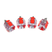 4-Piece Mini Stubby Screwdriver Set - Performance Tool W80004