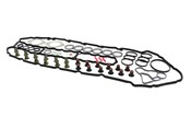 BMW Cylinder Head Gasket Set - Elring 11127572758