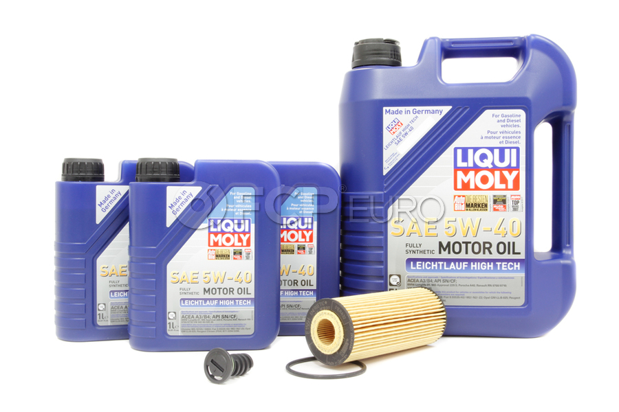 Mercedes Oil Change Kit 5W-40 - Liqui Moly M178AMGGT | FCP Euro