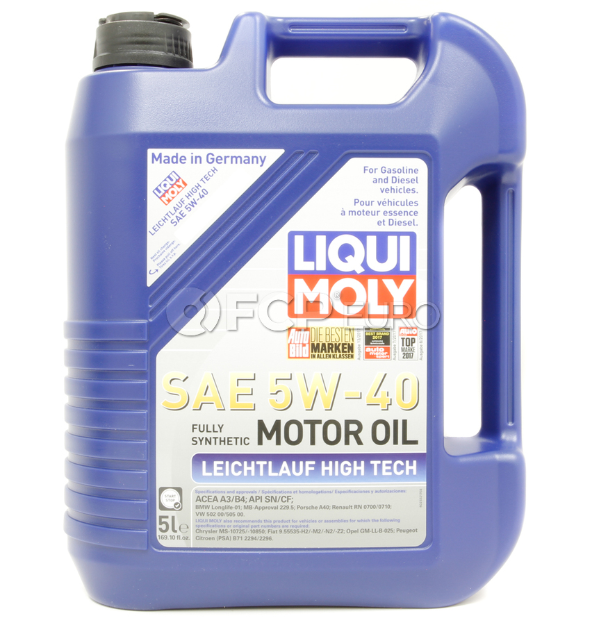Mercedes Oil Change Kit 5W-40 - Liqui Moly M178AMGGT | FCP Euro