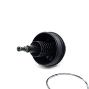 BMW Engine Oil Filter Housing Cap - Genuine BMW 11421744000